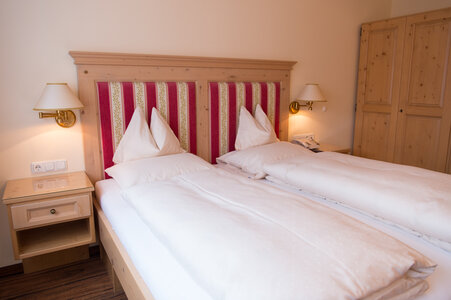 Schlafbereich im Doppelzimmer