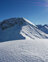 Verschneite Berglandschaft am Arlberg
