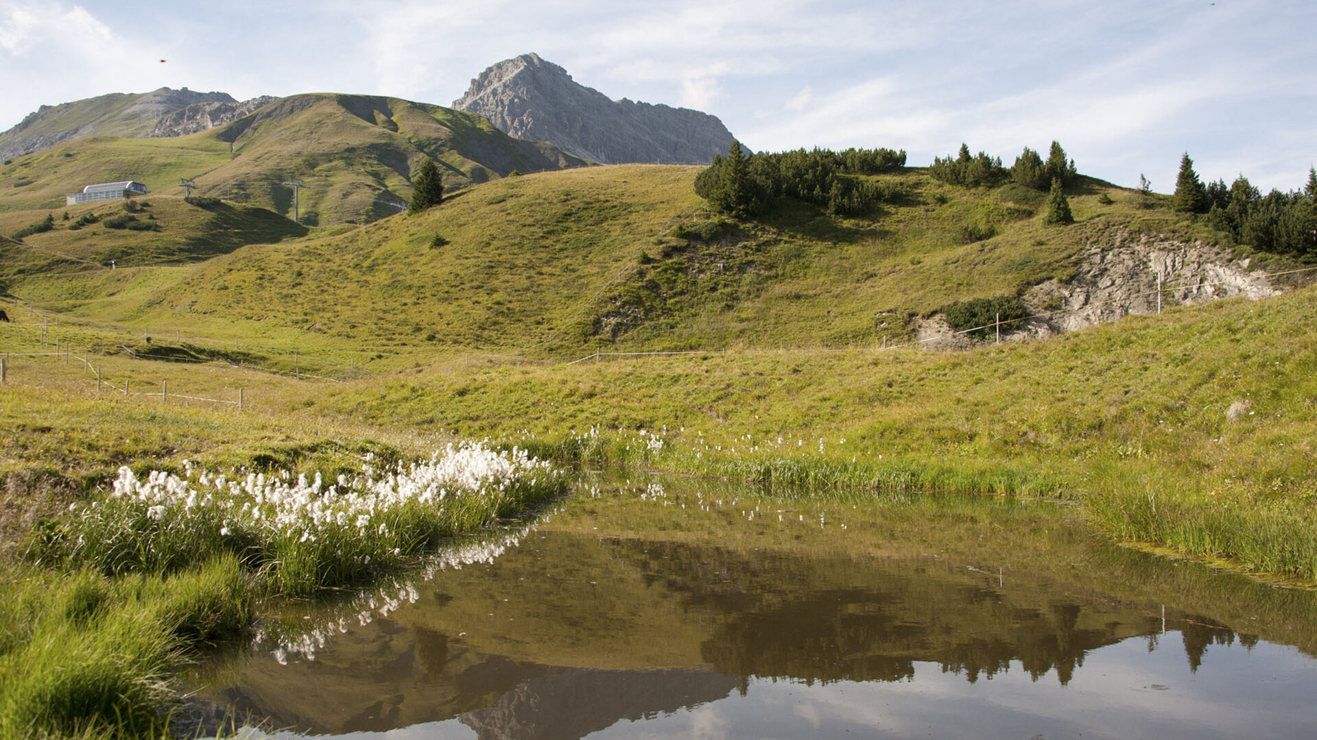 Kleiner Bergsee in Lech Zürs